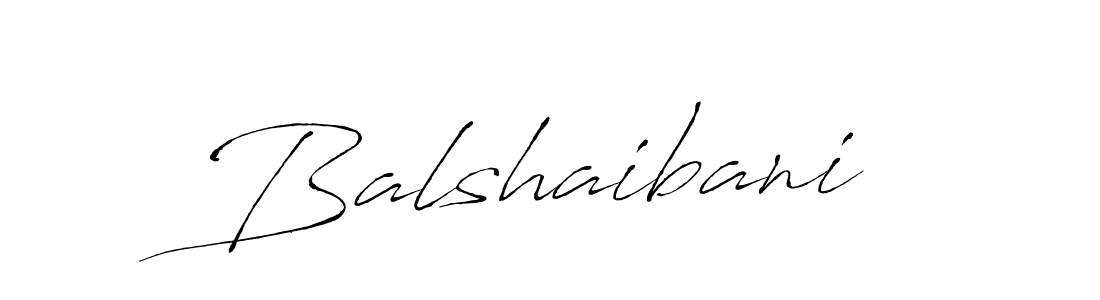 Create a beautiful signature design for name Balshaibani. With this signature (Antro_Vectra) fonts, you can make a handwritten signature for free. Balshaibani signature style 6 images and pictures png