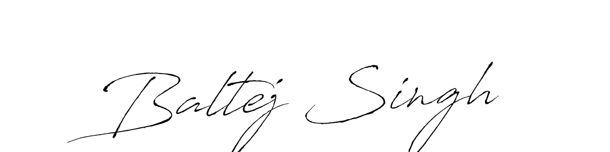 Make a beautiful signature design for name Baltej Singh. With this signature (Antro_Vectra) style, you can create a handwritten signature for free. Baltej Singh signature style 6 images and pictures png