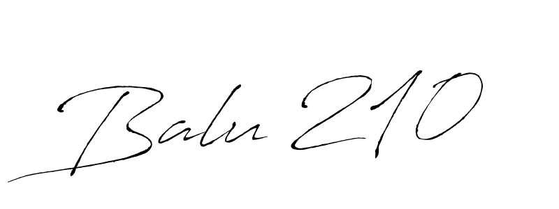 Also we have Balu 210 name is the best signature style. Create professional handwritten signature collection using Antro_Vectra autograph style. Balu 210 signature style 6 images and pictures png