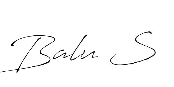 Make a beautiful signature design for name Balu S. Use this online signature maker to create a handwritten signature for free. Balu S signature style 6 images and pictures png