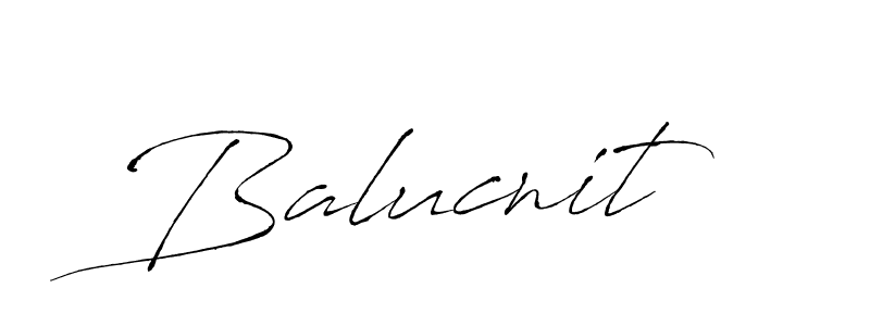 How to make Balucnit name signature. Use Antro_Vectra style for creating short signs online. This is the latest handwritten sign. Balucnit signature style 6 images and pictures png