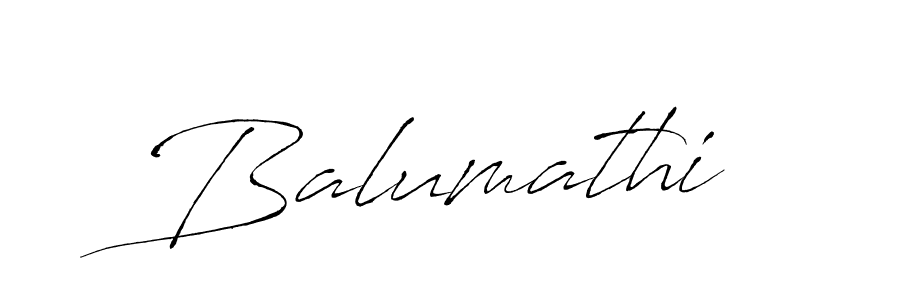 Make a beautiful signature design for name Balumathi. With this signature (Antro_Vectra) style, you can create a handwritten signature for free. Balumathi signature style 6 images and pictures png