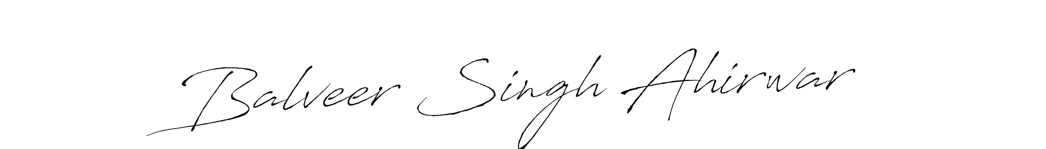 The best way (Antro_Vectra) to make a short signature is to pick only two or three words in your name. The name Balveer Singh Ahirwar include a total of six letters. For converting this name. Balveer Singh Ahirwar signature style 6 images and pictures png