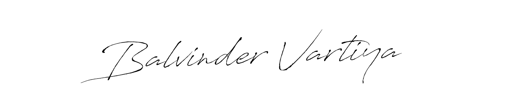 Once you've used our free online signature maker to create your best signature Antro_Vectra style, it's time to enjoy all of the benefits that Balvinder Vartiya name signing documents. Balvinder Vartiya signature style 6 images and pictures png