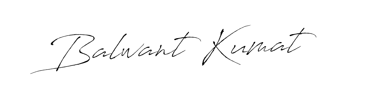 Also You can easily find your signature by using the search form. We will create Balwant Kumat name handwritten signature images for you free of cost using Antro_Vectra sign style. Balwant Kumat signature style 6 images and pictures png