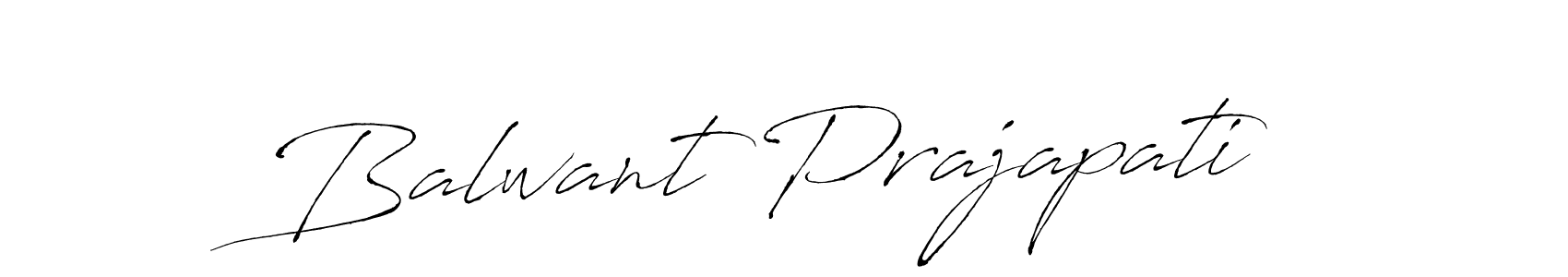 The best way (Antro_Vectra) to make a short signature is to pick only two or three words in your name. The name Balwant Prajapati include a total of six letters. For converting this name. Balwant Prajapati signature style 6 images and pictures png