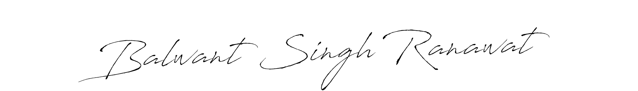 Use a signature maker to create a handwritten signature online. With this signature software, you can design (Antro_Vectra) your own signature for name Balwant Singh Ranawat. Balwant Singh Ranawat signature style 6 images and pictures png