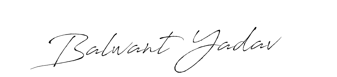 Also we have Balwant Yadav name is the best signature style. Create professional handwritten signature collection using Antro_Vectra autograph style. Balwant Yadav signature style 6 images and pictures png