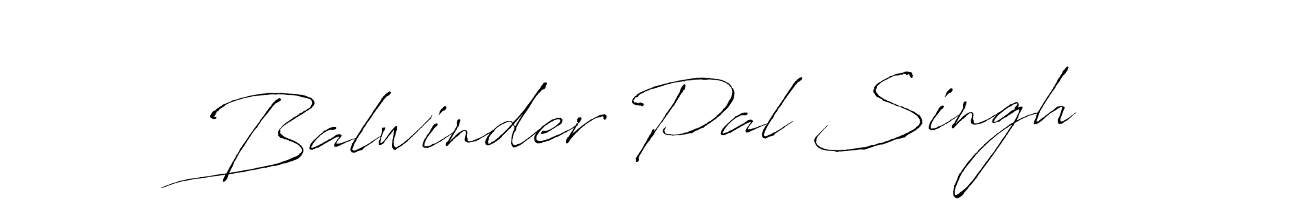 How to make Balwinder Pal Singh name signature. Use Antro_Vectra style for creating short signs online. This is the latest handwritten sign. Balwinder Pal Singh signature style 6 images and pictures png