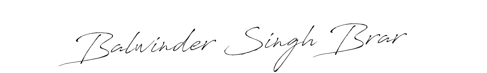 Balwinder Singh Brar stylish signature style. Best Handwritten Sign (Antro_Vectra) for my name. Handwritten Signature Collection Ideas for my name Balwinder Singh Brar. Balwinder Singh Brar signature style 6 images and pictures png