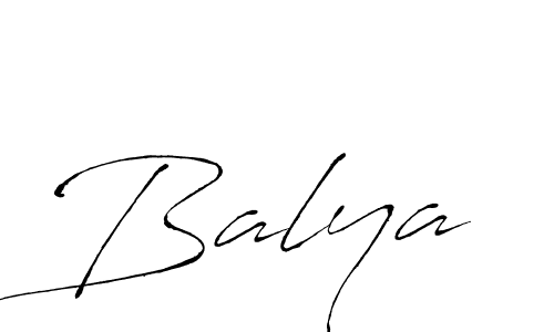 Make a beautiful signature design for name Balya. Use this online signature maker to create a handwritten signature for free. Balya signature style 6 images and pictures png