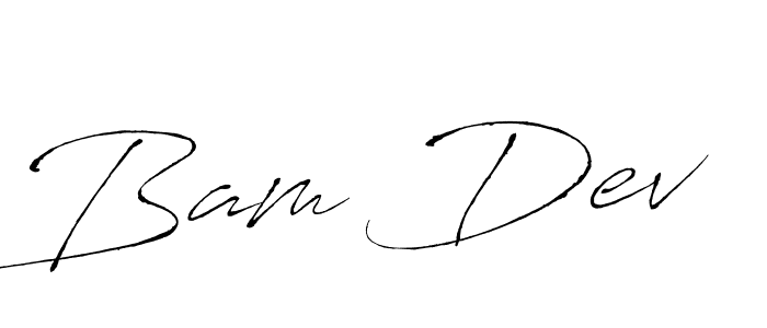 How to make Bam Dev signature? Antro_Vectra is a professional autograph style. Create handwritten signature for Bam Dev name. Bam Dev signature style 6 images and pictures png