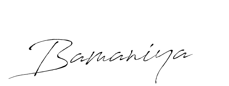 You should practise on your own different ways (Antro_Vectra) to write your name (Bamaniya) in signature. don't let someone else do it for you. Bamaniya signature style 6 images and pictures png