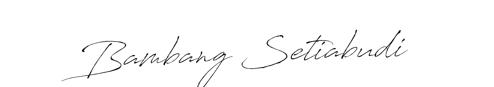 Once you've used our free online signature maker to create your best signature Antro_Vectra style, it's time to enjoy all of the benefits that Bambang Setiabudi name signing documents. Bambang Setiabudi signature style 6 images and pictures png