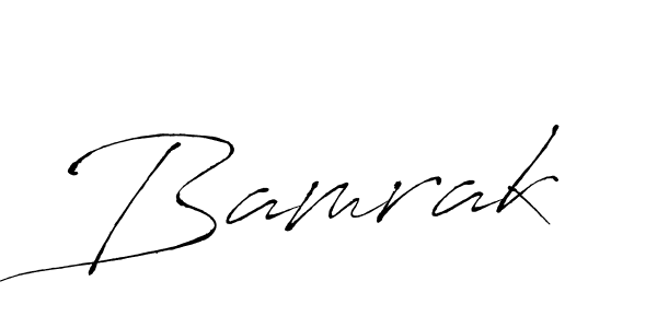 Design your own signature with our free online signature maker. With this signature software, you can create a handwritten (Antro_Vectra) signature for name Bamrak. Bamrak signature style 6 images and pictures png