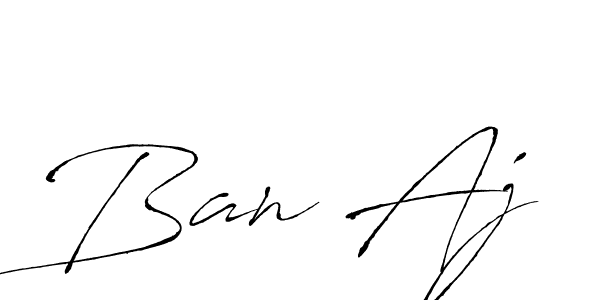 How to Draw Ban Aj signature style? Antro_Vectra is a latest design signature styles for name Ban Aj. Ban Aj signature style 6 images and pictures png