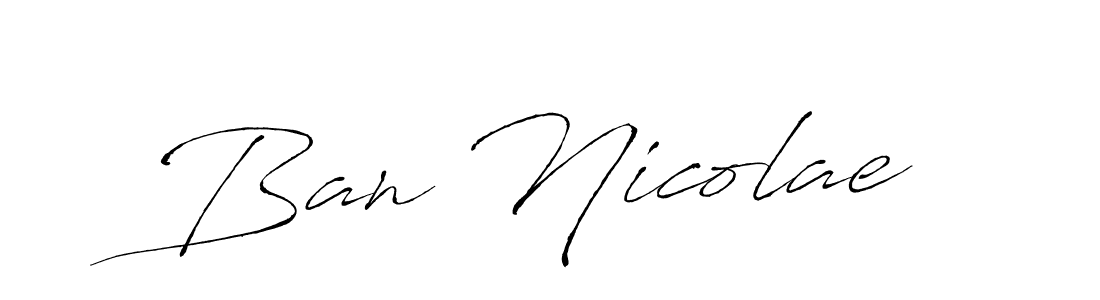 Here are the top 10 professional signature styles for the name Ban Nicolae. These are the best autograph styles you can use for your name. Ban Nicolae signature style 6 images and pictures png