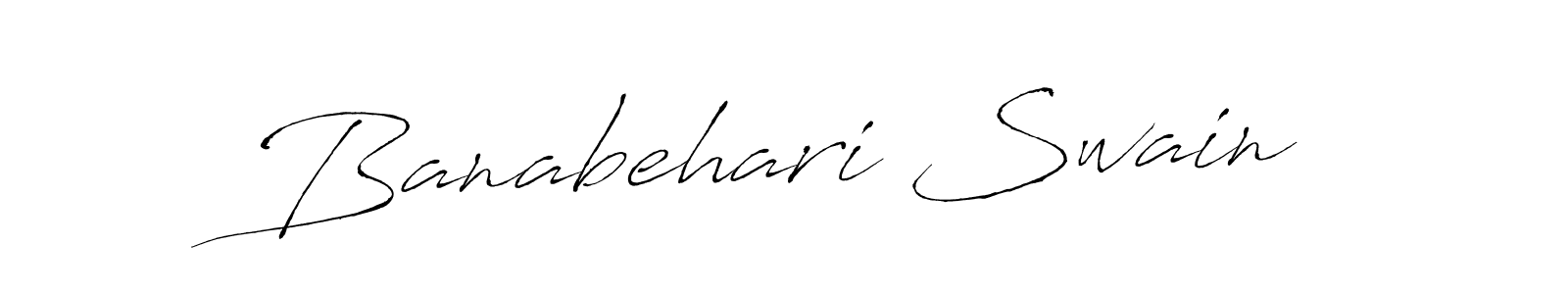 if you are searching for the best signature style for your name Banabehari Swain. so please give up your signature search. here we have designed multiple signature styles  using Antro_Vectra. Banabehari Swain signature style 6 images and pictures png