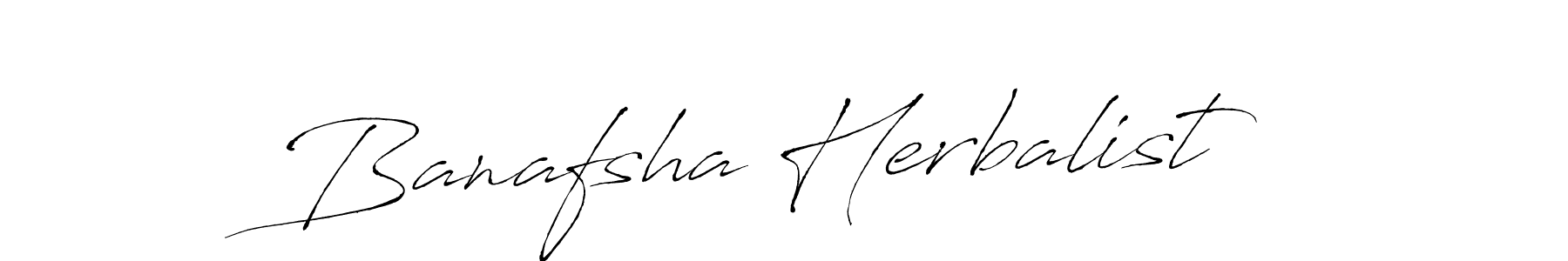 Also You can easily find your signature by using the search form. We will create Banafsha Herbalist name handwritten signature images for you free of cost using Antro_Vectra sign style. Banafsha Herbalist signature style 6 images and pictures png