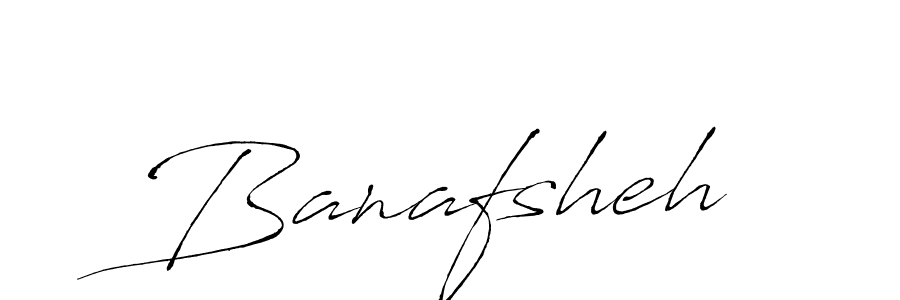 How to make Banafsheh signature? Antro_Vectra is a professional autograph style. Create handwritten signature for Banafsheh name. Banafsheh signature style 6 images and pictures png