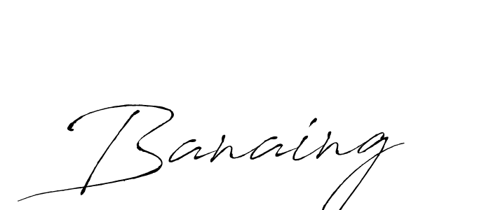 Make a beautiful signature design for name Banaing. Use this online signature maker to create a handwritten signature for free. Banaing signature style 6 images and pictures png