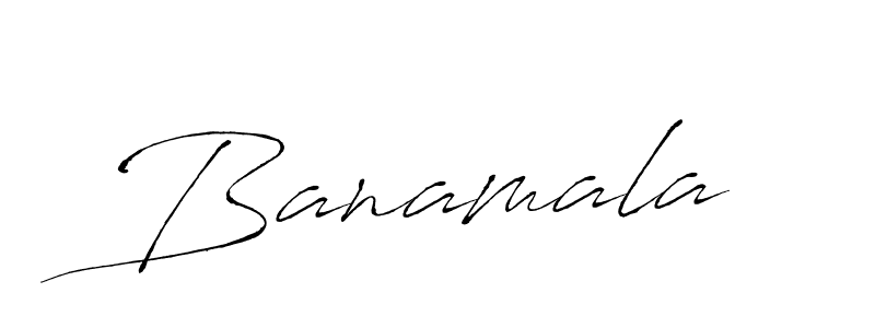 Make a beautiful signature design for name Banamala. Use this online signature maker to create a handwritten signature for free. Banamala signature style 6 images and pictures png