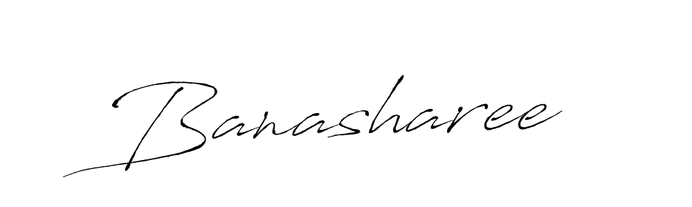 Make a beautiful signature design for name Banasharee. With this signature (Antro_Vectra) style, you can create a handwritten signature for free. Banasharee signature style 6 images and pictures png