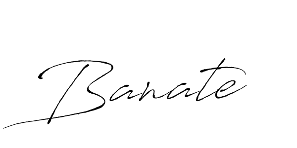 Banate stylish signature style. Best Handwritten Sign (Antro_Vectra) for my name. Handwritten Signature Collection Ideas for my name Banate. Banate signature style 6 images and pictures png