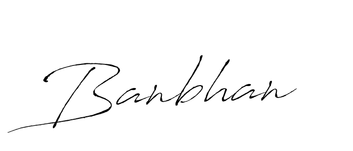 You should practise on your own different ways (Antro_Vectra) to write your name (Banbhan) in signature. don't let someone else do it for you. Banbhan signature style 6 images and pictures png