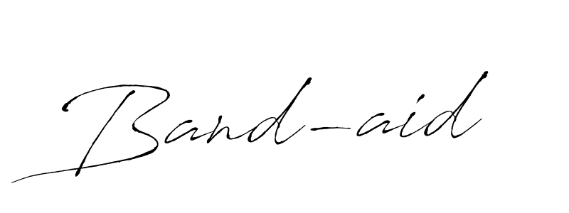 Use a signature maker to create a handwritten signature online. With this signature software, you can design (Antro_Vectra) your own signature for name Band-aid. Band-aid signature style 6 images and pictures png