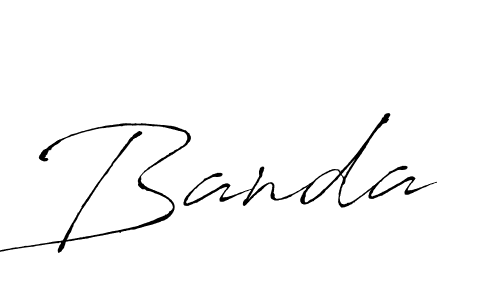 How to make Banda name signature. Use Antro_Vectra style for creating short signs online. This is the latest handwritten sign. Banda signature style 6 images and pictures png