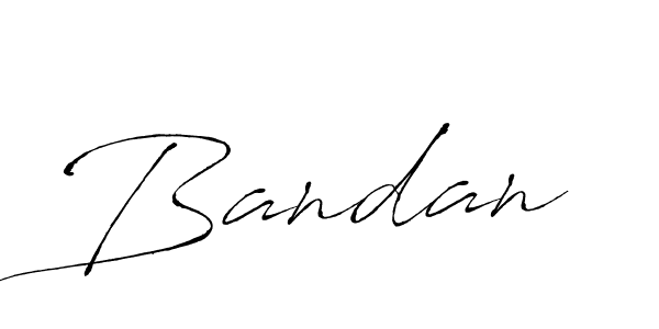 Also we have Bandan name is the best signature style. Create professional handwritten signature collection using Antro_Vectra autograph style. Bandan signature style 6 images and pictures png