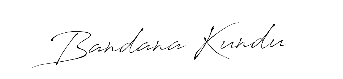 Use a signature maker to create a handwritten signature online. With this signature software, you can design (Antro_Vectra) your own signature for name Bandana Kundu. Bandana Kundu signature style 6 images and pictures png
