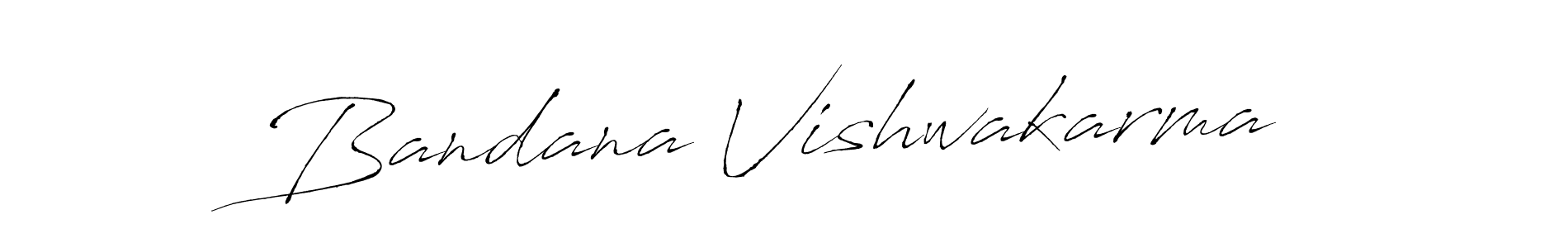 It looks lik you need a new signature style for name Bandana Vishwakarma. Design unique handwritten (Antro_Vectra) signature with our free signature maker in just a few clicks. Bandana Vishwakarma signature style 6 images and pictures png