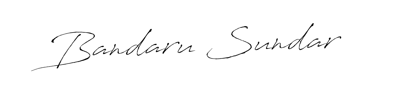 It looks lik you need a new signature style for name Bandaru Sundar. Design unique handwritten (Antro_Vectra) signature with our free signature maker in just a few clicks. Bandaru Sundar signature style 6 images and pictures png