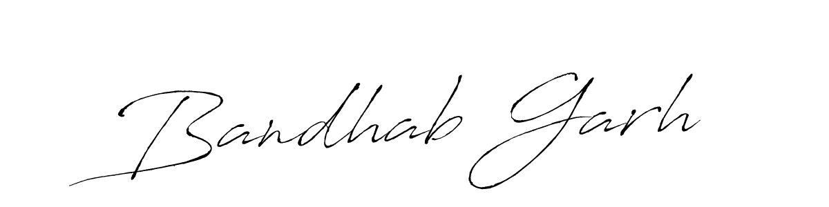 Also we have Bandhab Garh name is the best signature style. Create professional handwritten signature collection using Antro_Vectra autograph style. Bandhab Garh signature style 6 images and pictures png