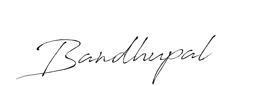 How to make Bandhupal signature? Antro_Vectra is a professional autograph style. Create handwritten signature for Bandhupal name. Bandhupal signature style 6 images and pictures png