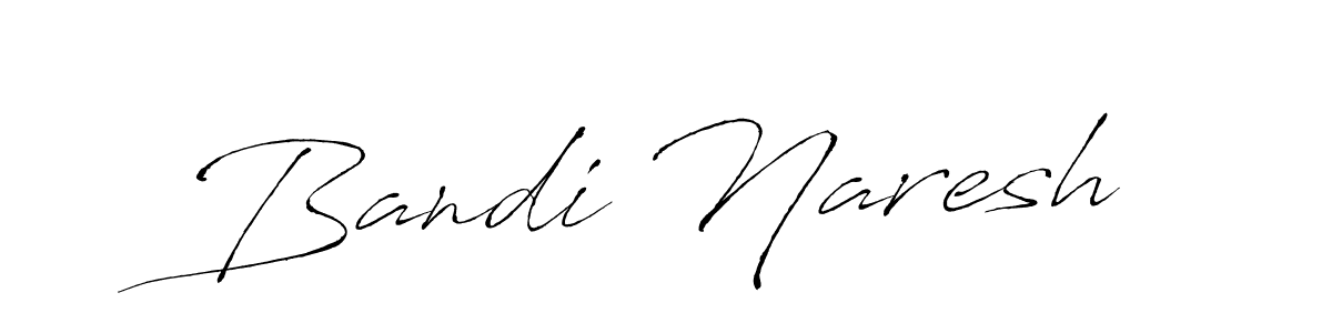 Also we have Bandi Naresh name is the best signature style. Create professional handwritten signature collection using Antro_Vectra autograph style. Bandi Naresh signature style 6 images and pictures png
