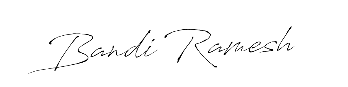 Best and Professional Signature Style for Bandi Ramesh. Antro_Vectra Best Signature Style Collection. Bandi Ramesh signature style 6 images and pictures png