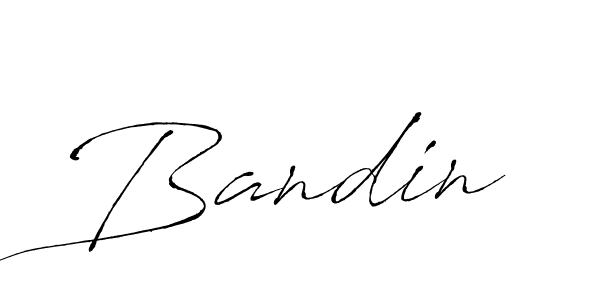 You should practise on your own different ways (Antro_Vectra) to write your name (Bandin) in signature. don't let someone else do it for you. Bandin signature style 6 images and pictures png
