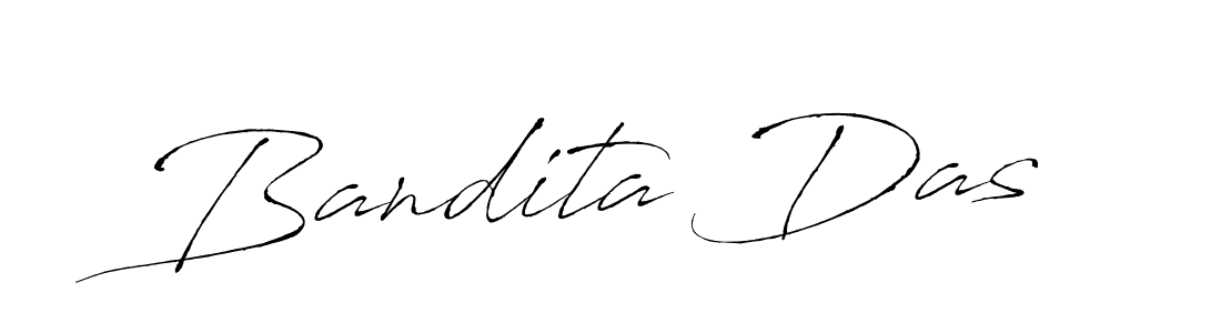 Design your own signature with our free online signature maker. With this signature software, you can create a handwritten (Antro_Vectra) signature for name Bandita Das. Bandita Das signature style 6 images and pictures png