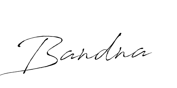Antro_Vectra is a professional signature style that is perfect for those who want to add a touch of class to their signature. It is also a great choice for those who want to make their signature more unique. Get Bandna name to fancy signature for free. Bandna signature style 6 images and pictures png