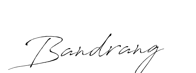 How to make Bandrang signature? Antro_Vectra is a professional autograph style. Create handwritten signature for Bandrang name. Bandrang signature style 6 images and pictures png