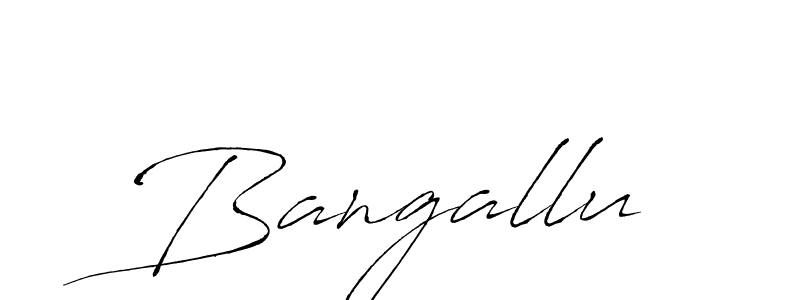 Create a beautiful signature design for name Bangallu. With this signature (Antro_Vectra) fonts, you can make a handwritten signature for free. Bangallu signature style 6 images and pictures png