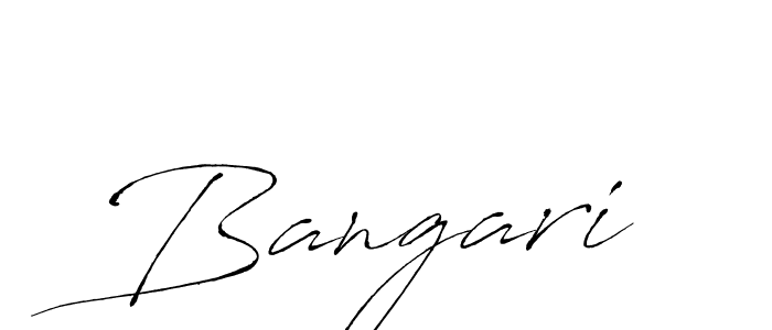 How to make Bangari name signature. Use Antro_Vectra style for creating short signs online. This is the latest handwritten sign. Bangari signature style 6 images and pictures png