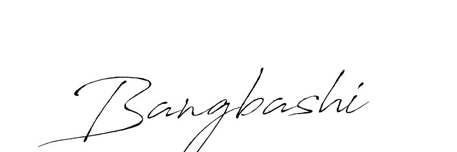 Also You can easily find your signature by using the search form. We will create Bangbashi name handwritten signature images for you free of cost using Antro_Vectra sign style. Bangbashi signature style 6 images and pictures png