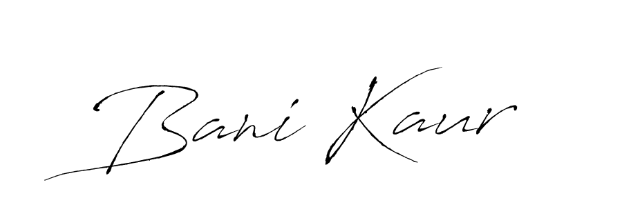 Make a beautiful signature design for name Bani Kaur. Use this online signature maker to create a handwritten signature for free. Bani Kaur signature style 6 images and pictures png