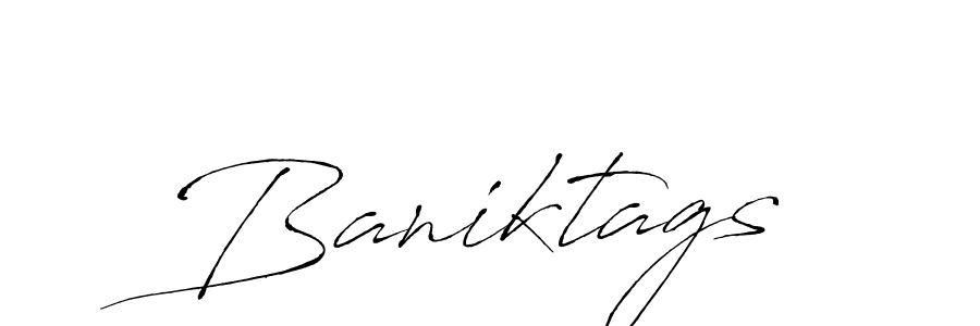 See photos of Baniktags official signature by Spectra . Check more albums & portfolios. Read reviews & check more about Antro_Vectra font. Baniktags signature style 6 images and pictures png