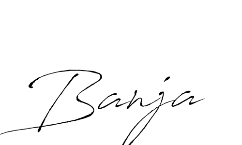 Best and Professional Signature Style for Banja. Antro_Vectra Best Signature Style Collection. Banja signature style 6 images and pictures png