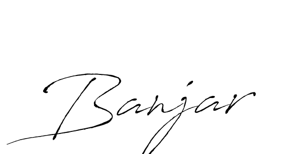 How to Draw Banjar signature style? Antro_Vectra is a latest design signature styles for name Banjar. Banjar signature style 6 images and pictures png